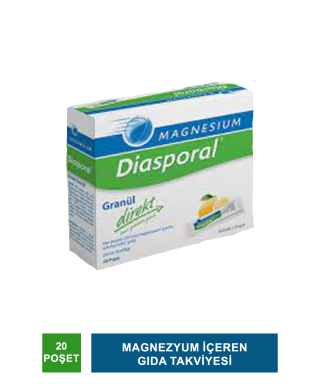 Magnesium Diasporal Direkt 20 Poşet Granül