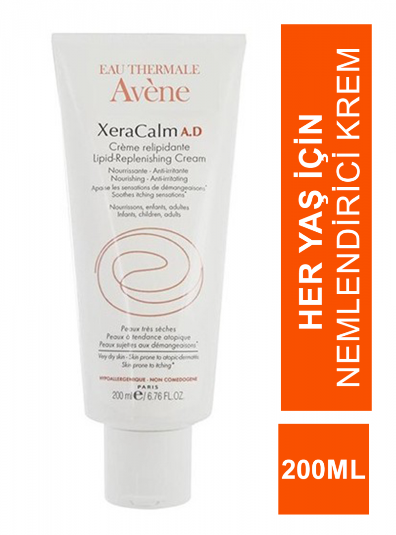 Avene XeraCalm A.D Lipid Replenishing Cream 200 ml (S.K.T 05-2025)