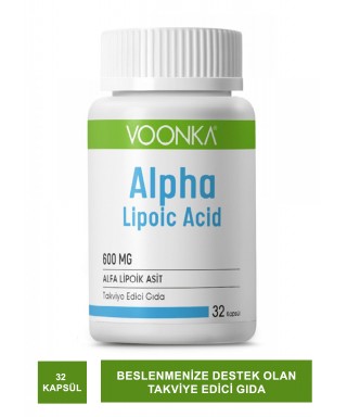 Voonka Alpha Lipoic Acid 32 Kapsül