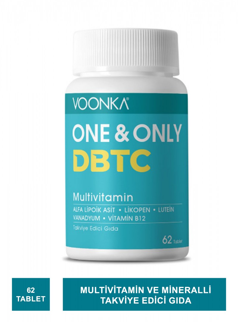 Voonka One & Only DBTC Multivitamin 62 Tablet