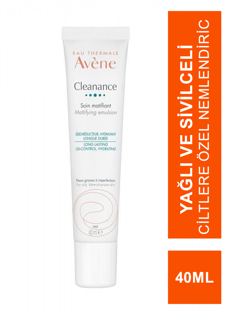 Avene Cleanance Soin Matifiant Emulsion 40 ml (S.K.T 03-2025)
