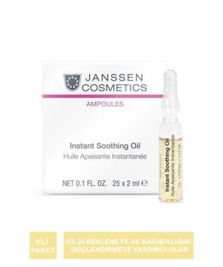 Janssen Instant Soothing Oil Ampul 5'li Paket