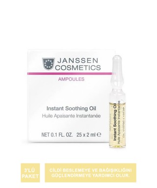 Janssen Instant Soothing Oil Ampul 3'lü Paket