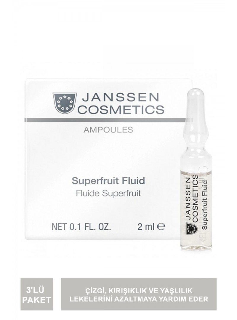 Janssen Superfruit Fluid Ampul 3'lü Paket