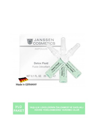 Janssen Detox Fluid Ampul 3'lü Paket