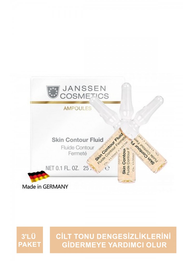 Janssen Skin Contour Fluid Cilt Toparlayıcı Ampul 3'lü Paket