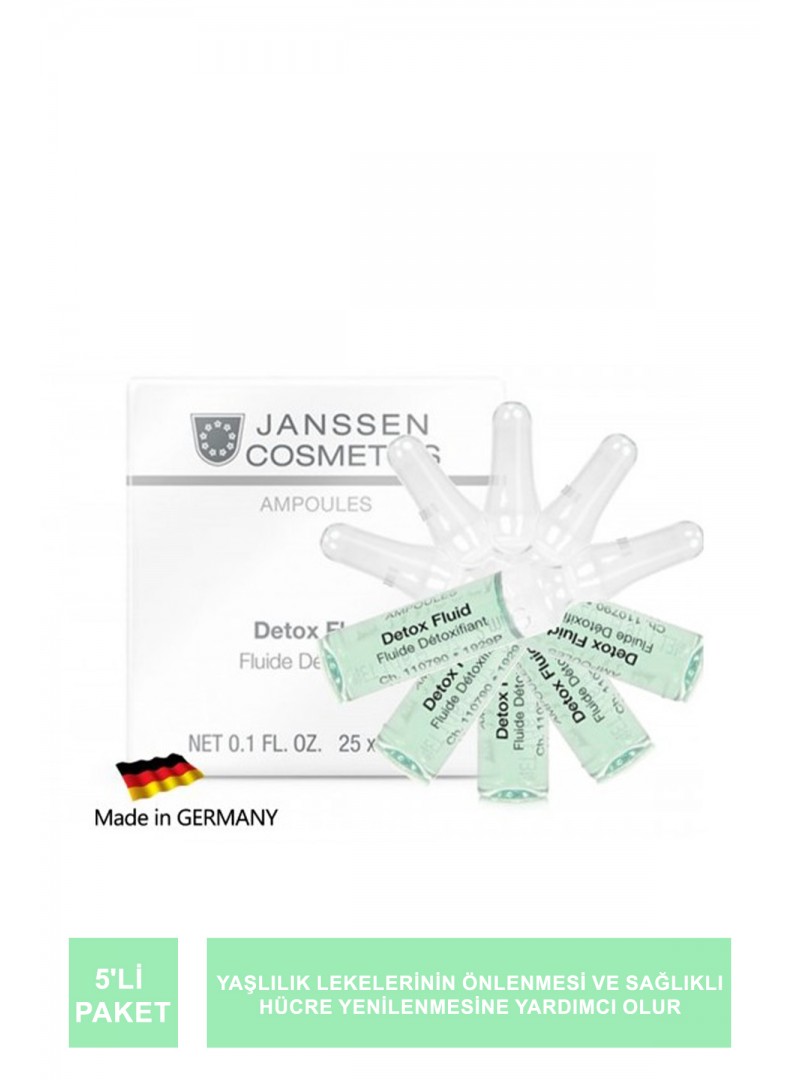 Janssen Detox Fluid Ampul 5'li Paket