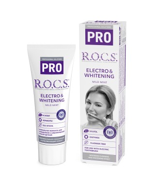 Rocs Pro Electro & Whitening Diş Macunu 60 ml