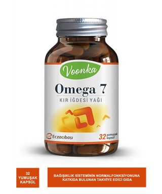 Voonka Omega 7 Kır İğdesi Yağı 32 Kapsül