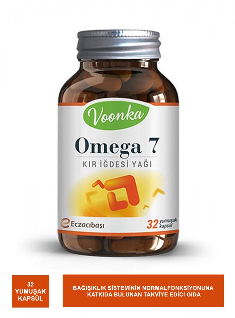 Voonka Omega 7 Kır İğdesi Yağı 32 Kapsül