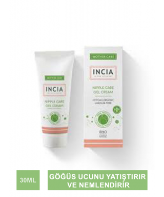 Incia Nipple Care Gel Cream 30 ml Göğüs Ucu Bakım Kremi (S.K.T 11-2025)