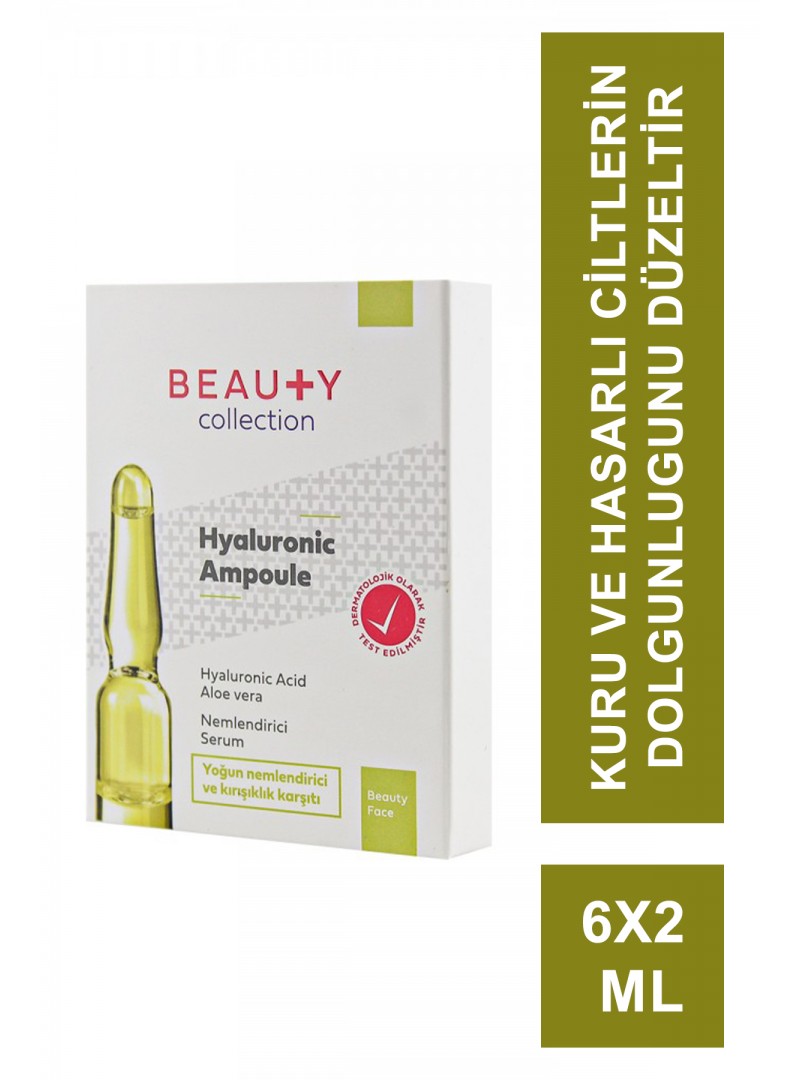 Beauty Face Hyaluronic Nemlendirici Serum Ampul 6x2 ml
