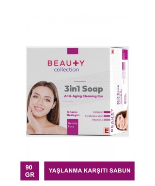 Beauty  Face 3in1 Anti Aging Sabun 90 gr
