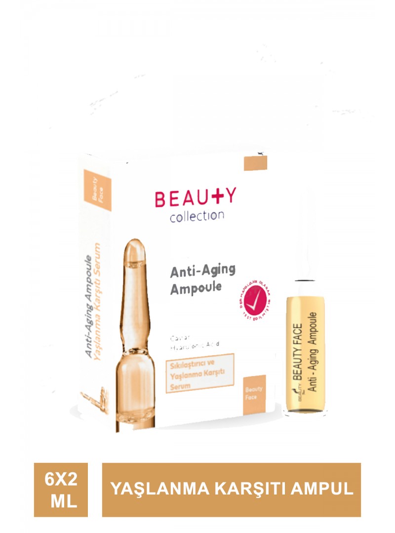 Beauty Face Anti Aging Yaşlanma Karşıtı Ampul 6x2 ml