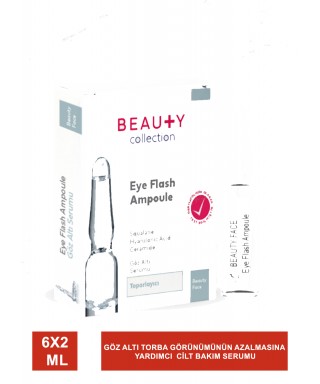 Beauty Face Eye Flash Toparlayıcı Göz Altı Ampul 6x2 ml