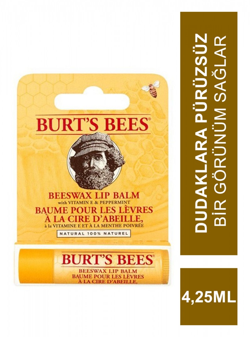 Burts Bees Beeswax Lip Balm 4,25 ml