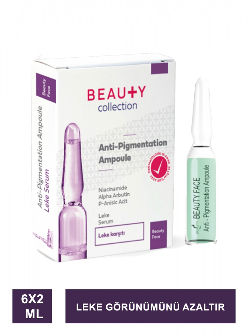 Beauty Face Anti Pigmentation ( Leke Karşıtı ) Ampul 6x2 ml