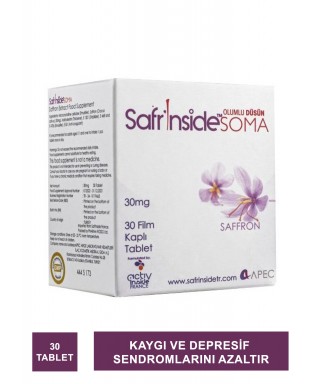 Safrinside Soma 30mg 30 Tablet (S.K.T 02-2024)