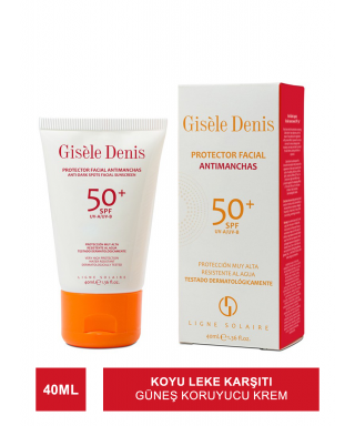 Gisele Denis Anti Dark Facial Suncreen SPF50+ ( Yüz İçin Leke Karşıtı Güneş Koruma Kremi ) 40 ml