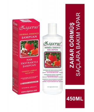 Zigavus Nar Ekstraktlı Şampuan 450ml