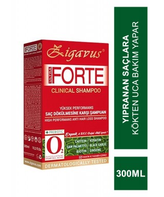 Zigavus Forte Ultra Clinical Kuru ve Normal Saçlar için Şampuan 300ml