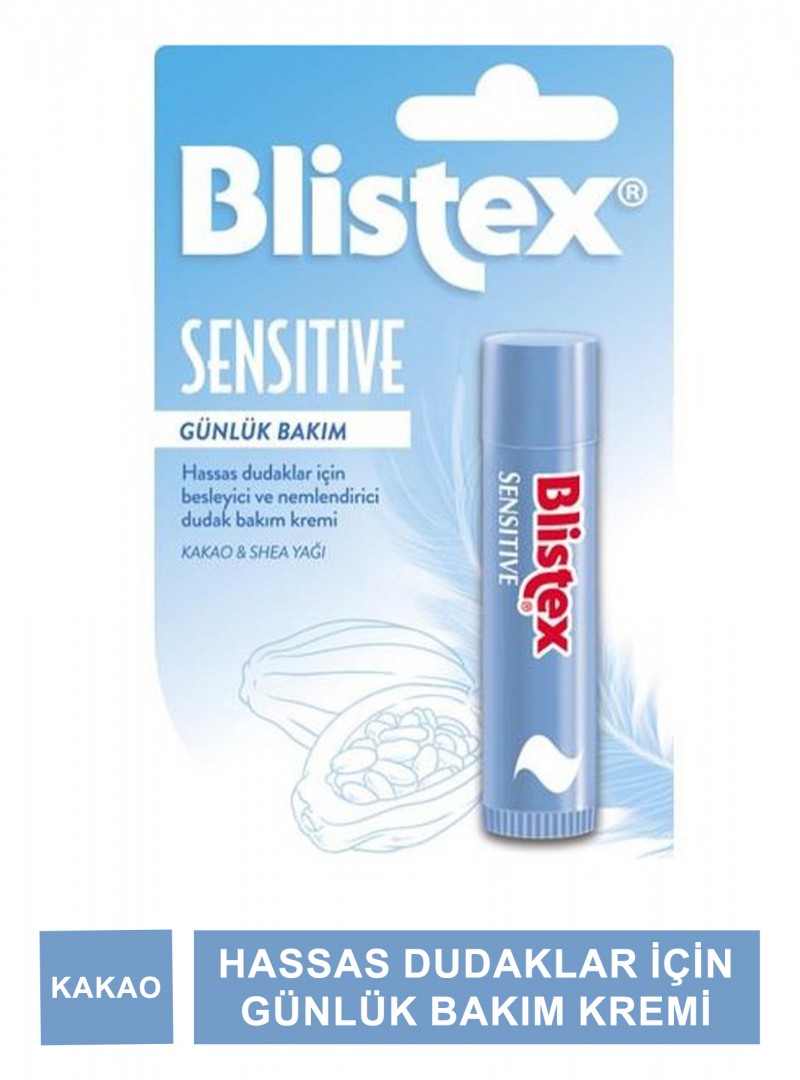 Blistex Sensitive Hassas Dudaklar İçin Günlük Bakım Kremi