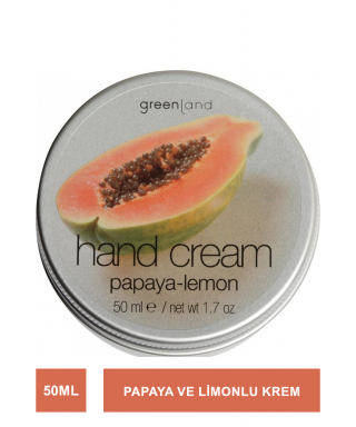 Greenland Hand Cream Papaya - Lemon 50 ml