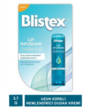 Blistex Lip Infusions Hydration Spf15 ( Uzun Süreli Nemlendirici Dudak Kremi ) 3.7g
