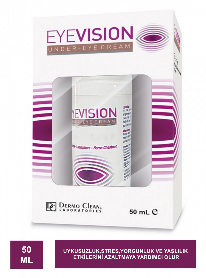 Dermo Clean Eyevision Under Eye Cream ( Göz Altı Morluk Kremi ) 50 ml