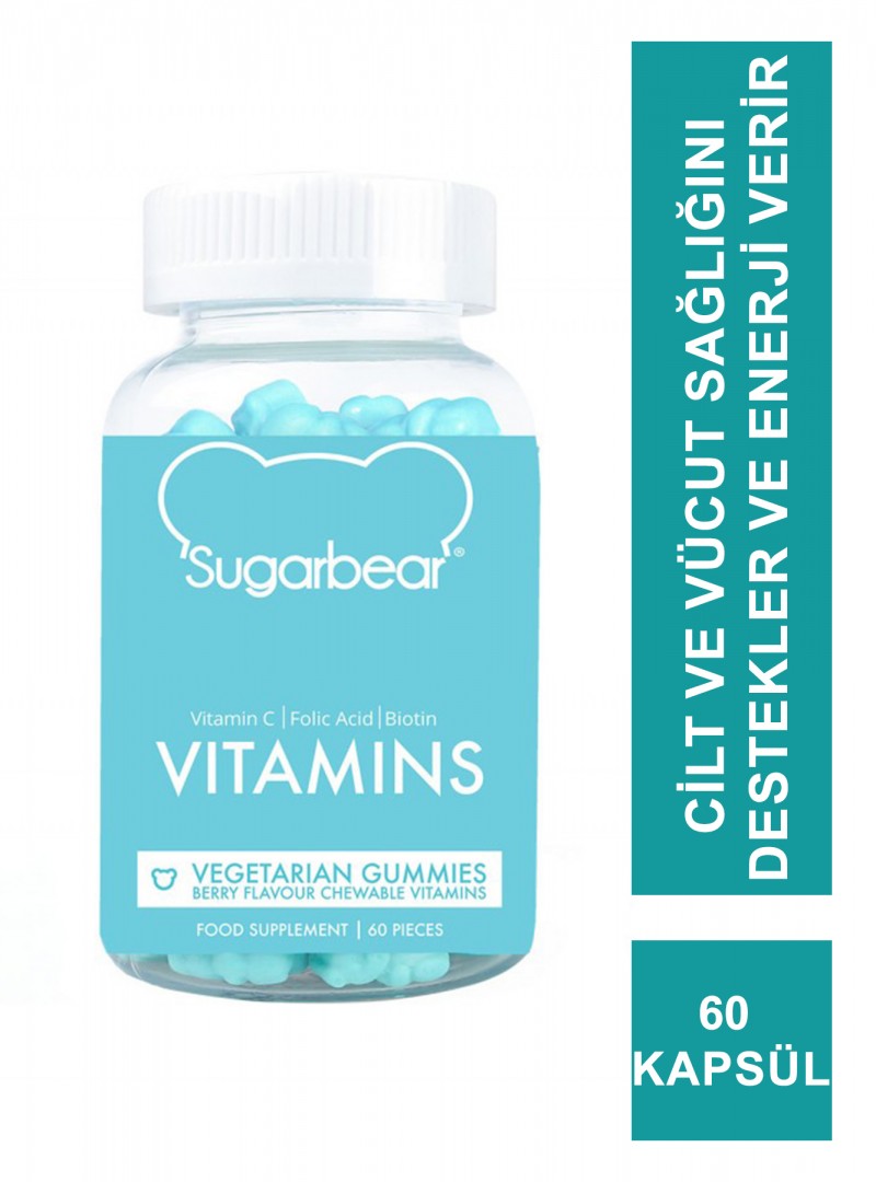 Sugarbear Vitamin 60 Kapsül