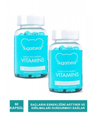 Sugarbear Vitamin 60 Kapsül 2 Adet