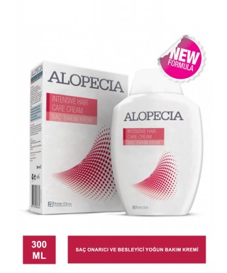Dermo Clean Alopecia Intensive Hair Care Cream Saç Yoğun Bakım Kremi 300 ml