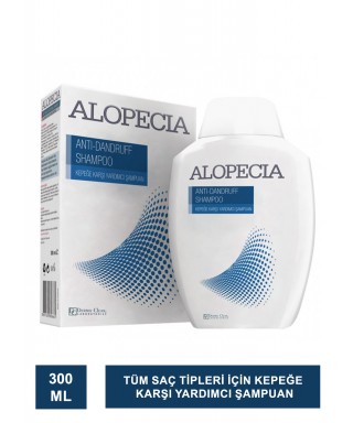 Dermo Clean Alopecia Anti Dandruff Shampoo Kepeğe Karşı Yardımcı Şampuan 300 ml
