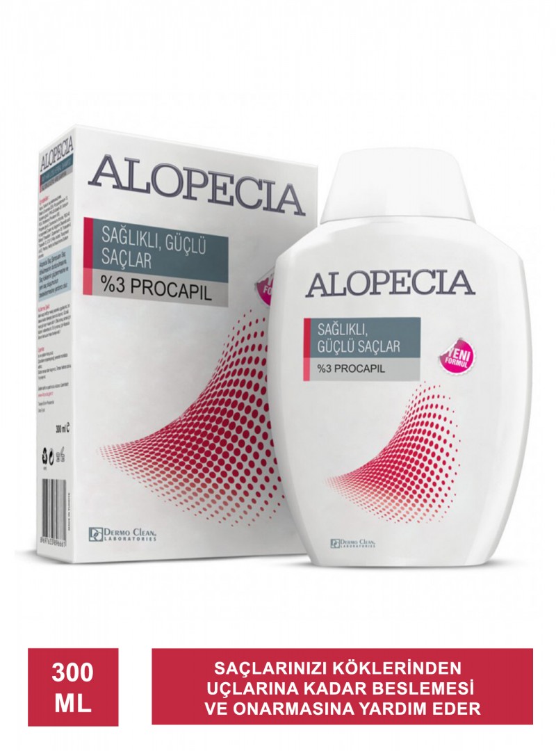 Dermo Clean Alopecia Anti Hair Loss Şampuan 300 ml