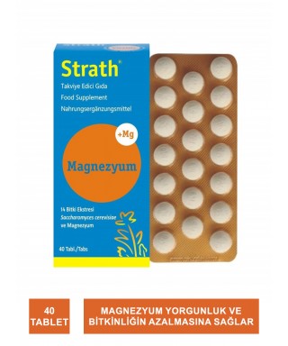 Strath Magnezyum Takviye Edici Gıda 40 Tablet