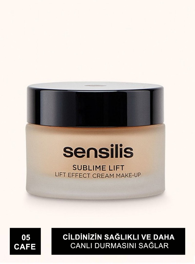 Sensilis Sublime Lift Effect Cream Make Up Fondöten 05 ( Cafe ) 30 ml