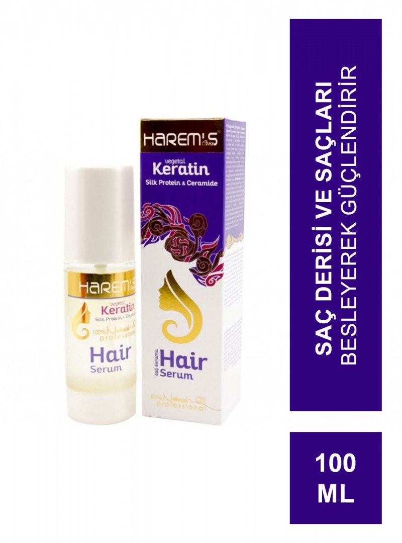 Harem's Keratin & Argan Yağlı Saç Serumu 100ML