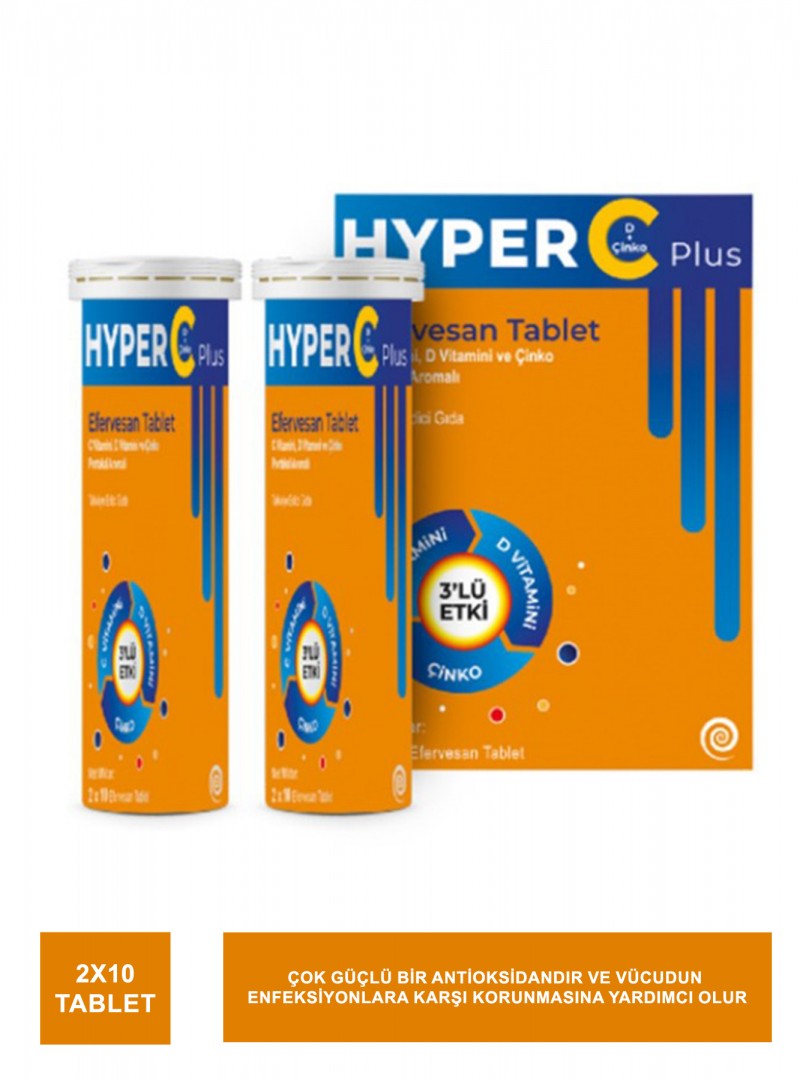 Hyper C Plus Efervesan 2x10 Tablet