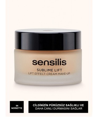Sensilis Sublime Lift Effect Cream Make Up Fondöten 04 ( Noisette ) 30 ml
