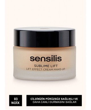 Sensilis Sublime Lift Effect Cream Make Up Fondöten 03 ( Noix ) 30 ml