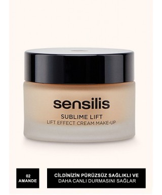 Sensilis Sublime Lift Effect Cream Make Up Fondöten 02 ( Amande ) 30 ml