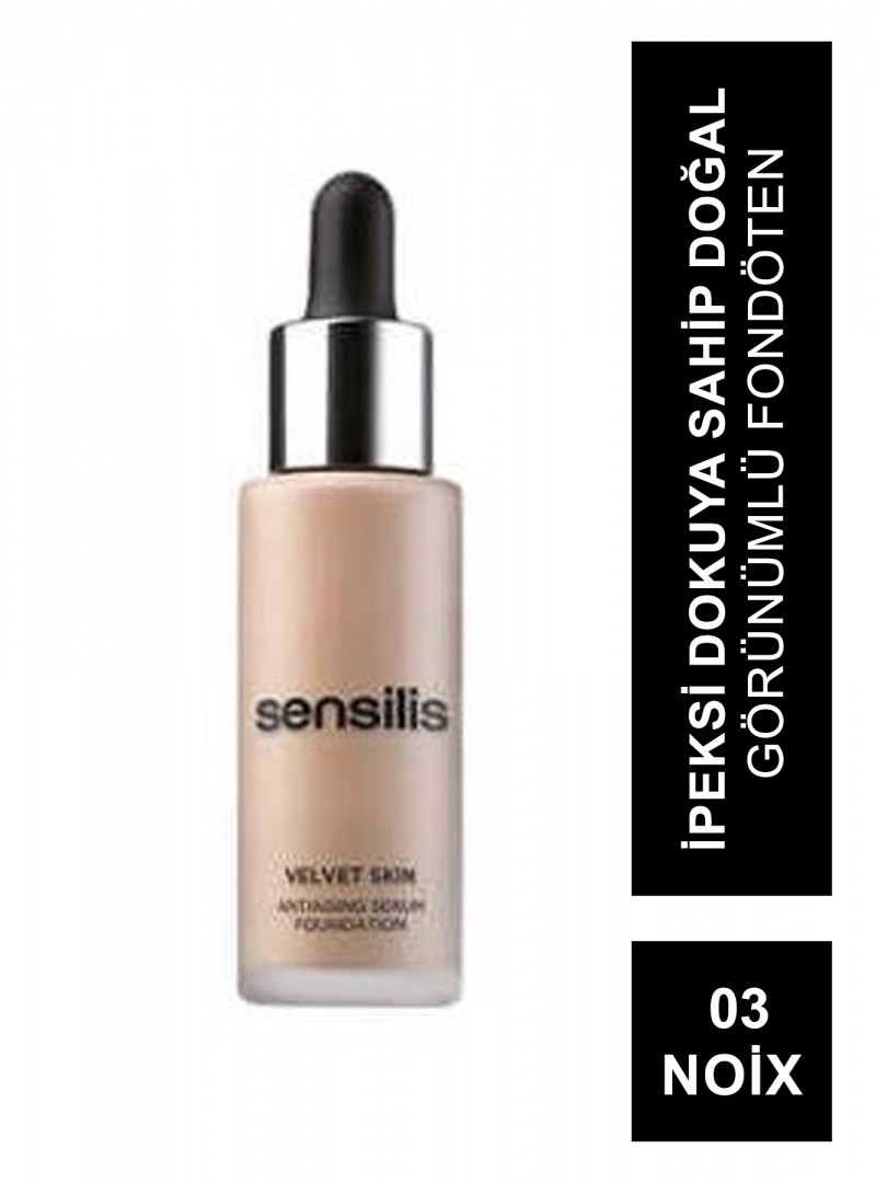 Sensilis Velvet Skin Antiaging Serum Fondöten 03 ( Noix ) 30 ml