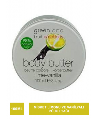 Greenland Body Butter Lime - Vanilla 100 ml