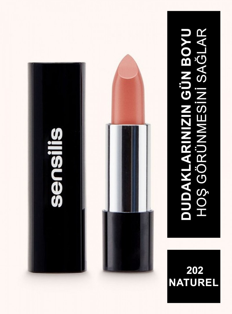 Sensilis Velvet Satin Comfort Lipstick Ruj 202 ( Naturel ) 3,5 ml