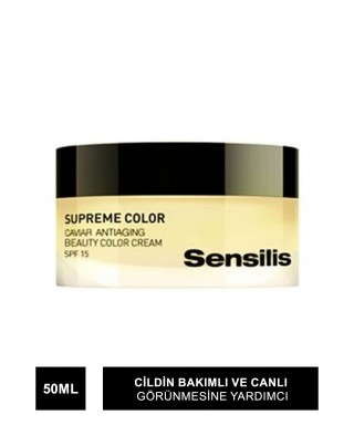 Sensilis Supreme Beauty Color Cream Spf15 50ml