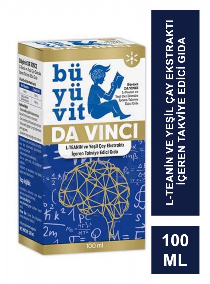 Büyüvit Da Vinci Takviye Edici Gıda 100 ml