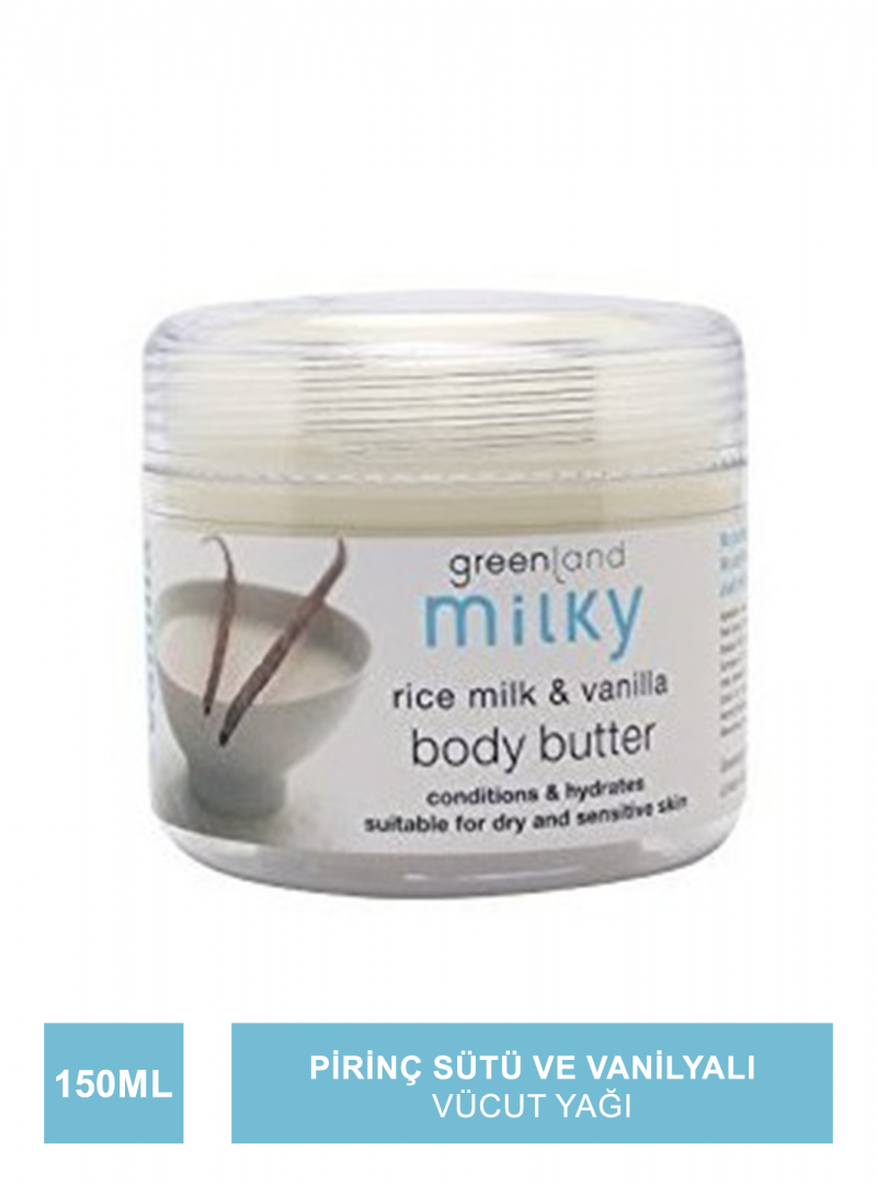 Grenland Milk Body Butter Rice Milk - Vanilla 150 ml