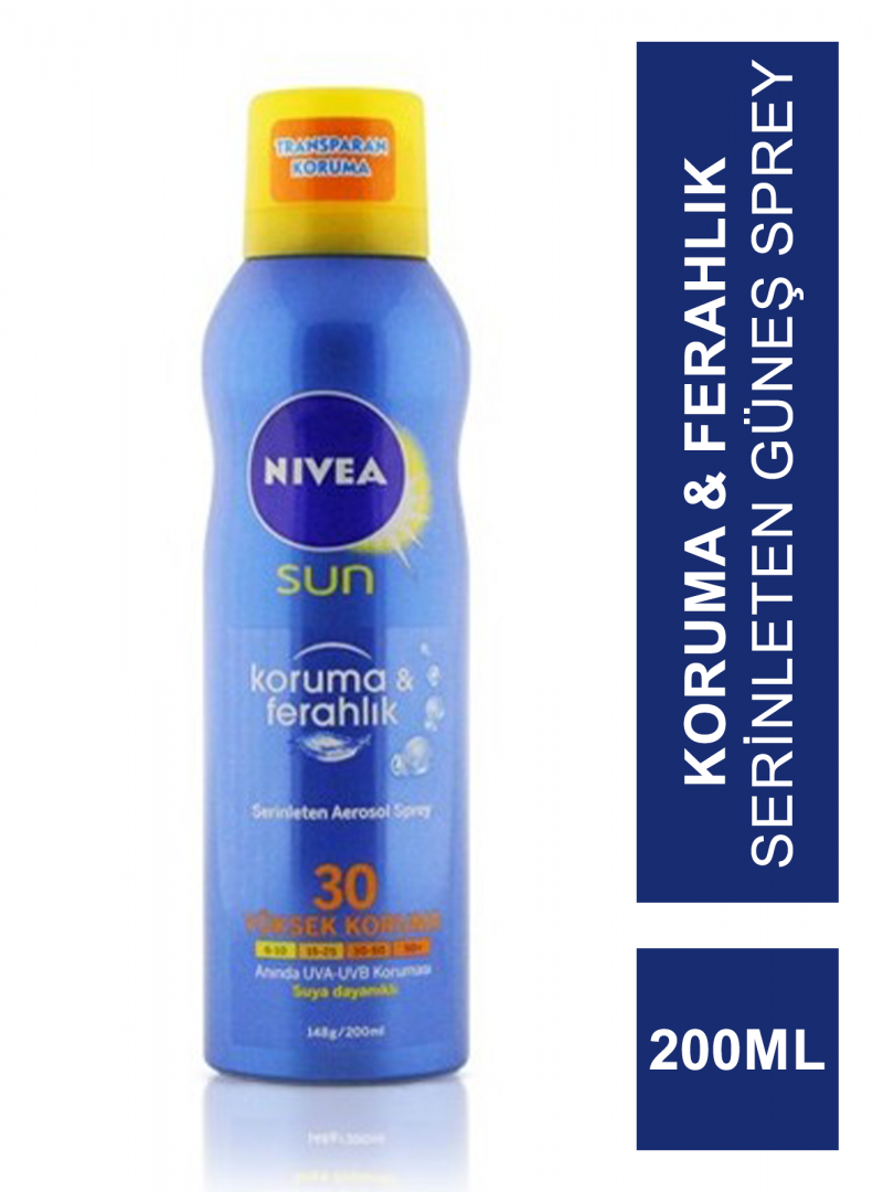 Nivea Sun SPF 30 200 ml Koruma & Ferahlık Serinleten Güneş Spreyi