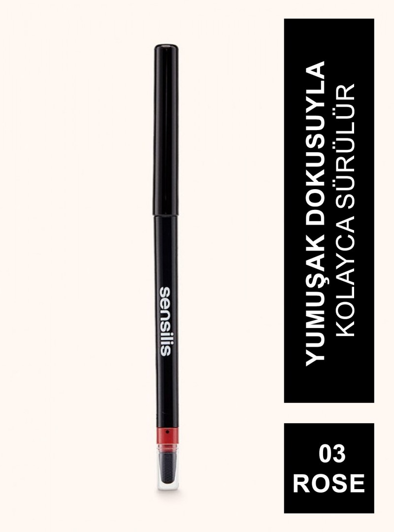 Sensilis Perfect Line Lip Pencil Dudak Kalemi 03 ( Rose ) 0,35g