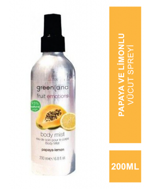 Greenland Body Mist Papaya - Lemon 200 ml